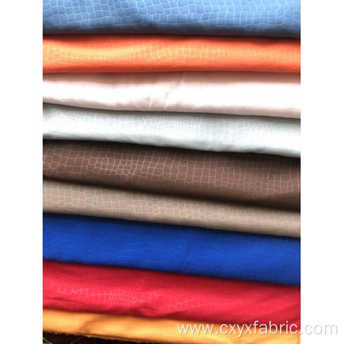 Polyester dyed emboss fabric for hometextile